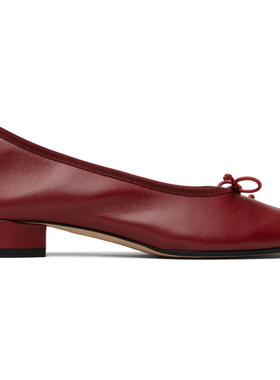 Aeyde 女士 高跟鞋 酒红色 Onda 低跟鞋