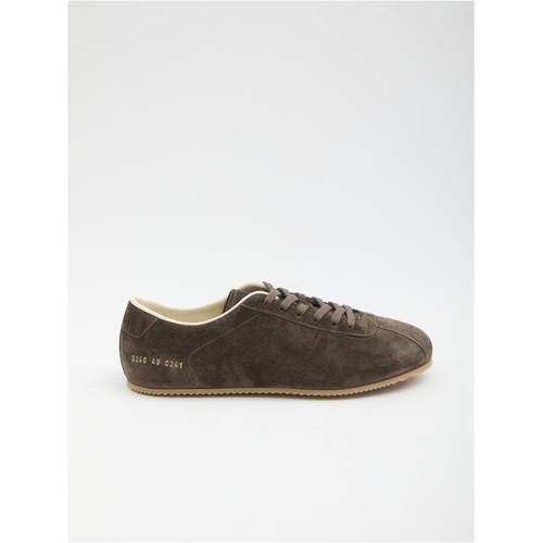 Common Projects 男士 SS26 运动鞋 开车皮质卡其色