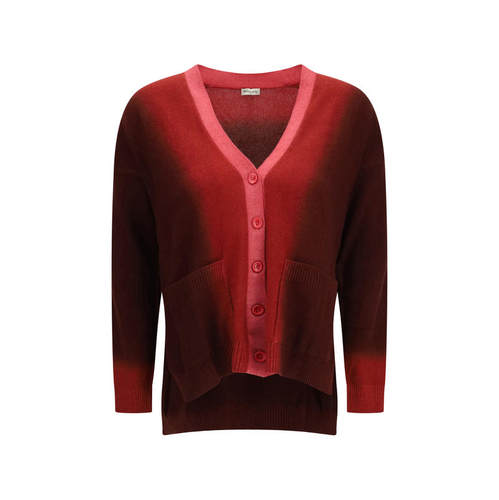 MIRROR IN THE SKY 女士 FW26 开衫 渐变色带口袋针织