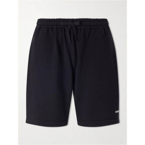 WTAPS 男士 FW26 短裤 直筒Logo刺绣棉混纺