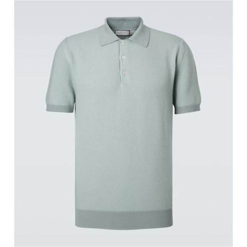 Canali 康钠丽 男士 POLO衫 棉质