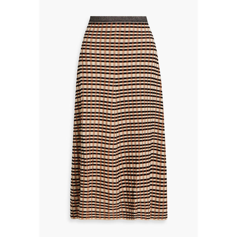 Ulla Johnson 女士 中长裙 Amal 提花针织中长半身裙