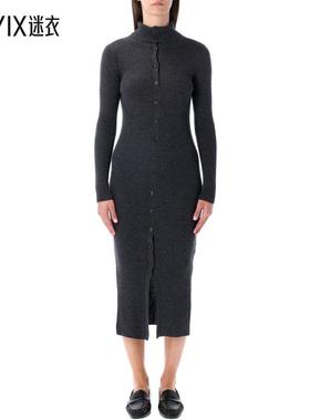 【秋季新品】Sessùn 女款SHIMALONG 针织系扣连衣裙 迷衣时尚