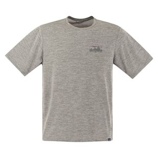 back Patagonia T恤 高科技布织印花T恤 男士