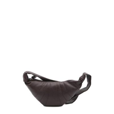 Lemaire 勒梅尔 女士 SS26 单肩包 酒红色小号 Croissant