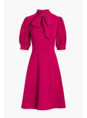 Mikael Aghal 女士 连衣裙 蝴蝶结绉纱连衣裙