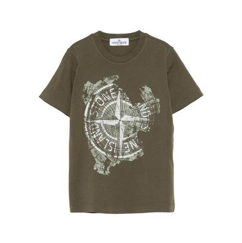 Stone Island 石头岛 中性（儿童） SS25 T恤 童装