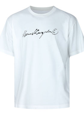 MM6 Maison Margiela 马吉拉MM6 男士 FW26 T恤 白色棉质