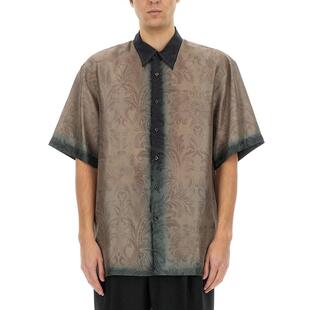 德赖斯·范诺顿 Noten 男士 SS25 真丝 Dries 衬衫 Van