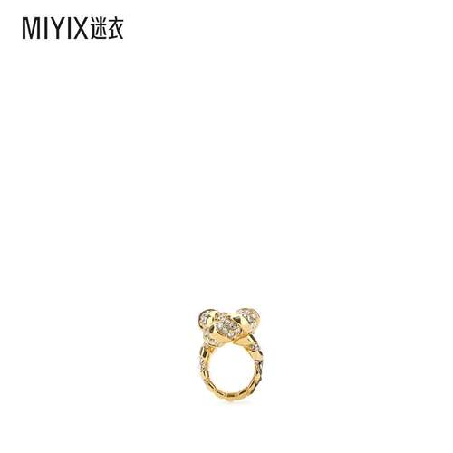 【春夏新品】Lanvin浪凡 女款水钻戒指 迷衣时尚