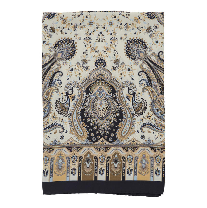 Etro 艾绰 女士 FW26 围巾 for 彩色全幅佩斯利印花真丝
