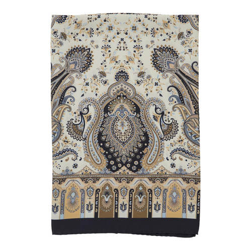 Etro 艾绰 女士 FW26 围巾 for 彩色全幅佩斯利印花真丝