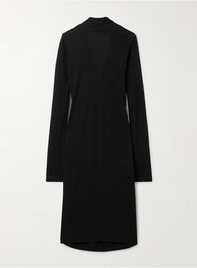 Totême 女士 FW25 中长连衣裙 披肩式针织