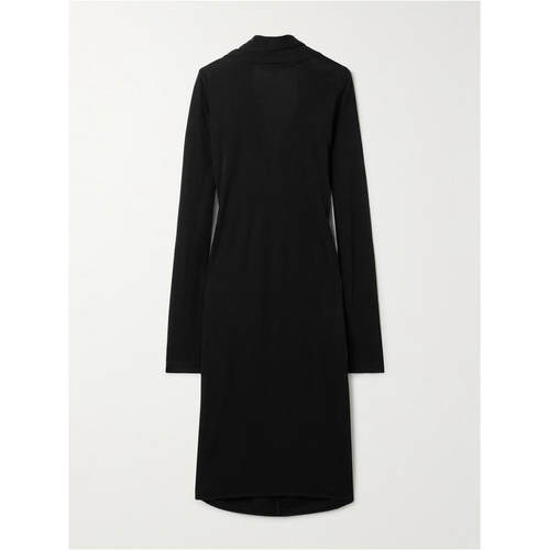 Totême 女士 FW25 中长连衣裙 披肩式针织
