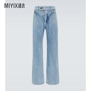 Amiri 男款 阔腿牛仔裤 迷衣时尚