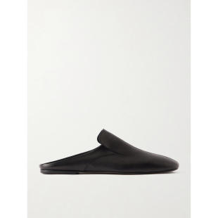 德赖斯·范诺顿 Noten 男士 SS26 皮质凉拖 Dries 凉鞋 Van