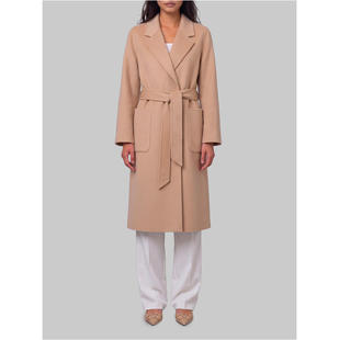Ivy Oak 女士 FW26 外套 IOCELIA 浅驼色大衣