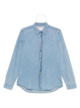 PS Paul Smith 男士 秋冬新品  By Paul Smith Clear 蓝色衬衫