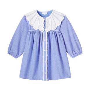 Louise Misha 女童 连衣裙 Hyacinte 棉质青年布童装