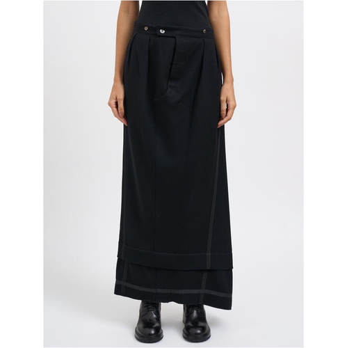 MARC LE BIHAN 女士 FW25 半身裙 长款羊毛