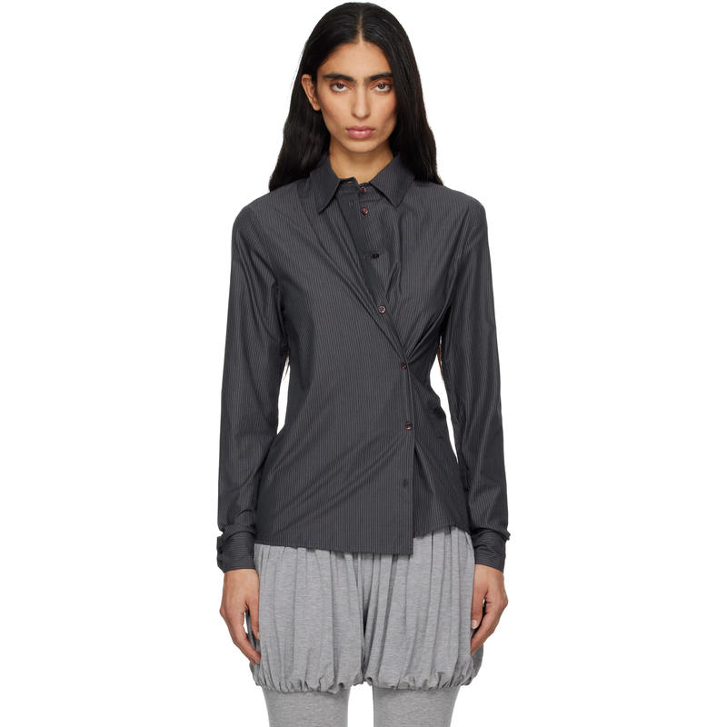 Tom Ford汤姆福特女士 衬衫 灰色 Donald 衬衫