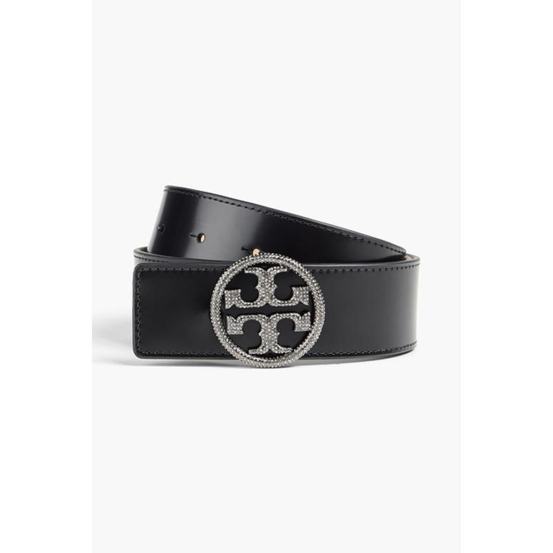 Tory Burch 女士 腰带 Miller 水晶装饰皮带腰带
