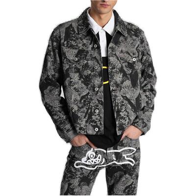 ICECREAM 男士 SS26 夹克 冰淇淋图案纽扣牛仔