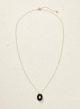 Pascale Monvoisin 女士 项链/吊坠 Gina 9克拉金色钻石树脂项链