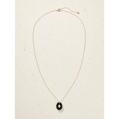 Pascale Monvoisin 女士 项链/吊坠 Gina 9克拉金色钻石树脂项链