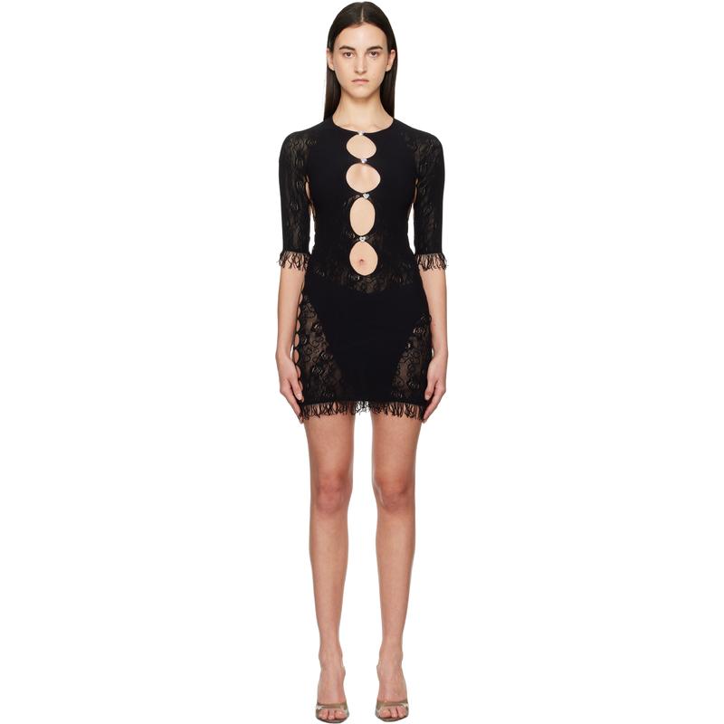 Poster Girl 女士 短款连衣裙 独家发售黑色 Miranda 连衣裙