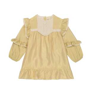 Louise Misha 女童 连衣裙 荷叶边童装