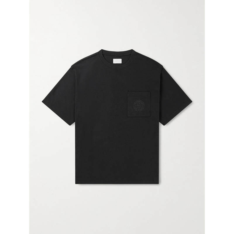 Aimé Leon Dore 男士 衬衫 Triborough Goods 干印花棉针织T恤