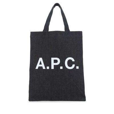A.P.C. 男士 SS25 托特包 牛仔布购物包