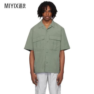 Carhartt 卡哈特 男 绿色 Evers 衬衫 迷衣时尚