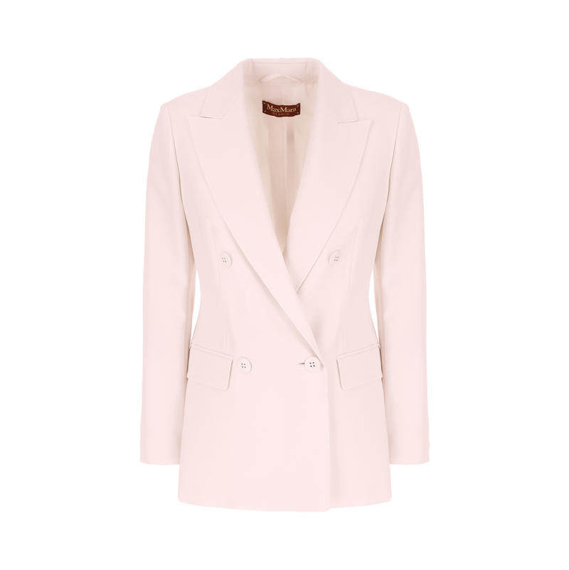 Max Mara Studio 女士 SS26 西装外套 粉蜡笔粉色羊毛