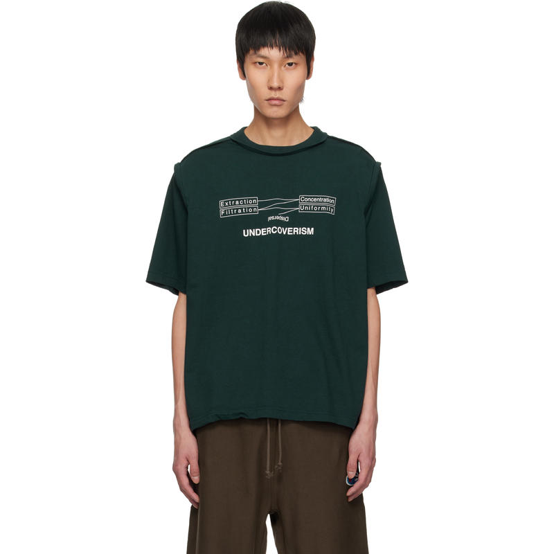 UNDERCOVER 男士 T恤 绿色 UP1E4808 T 恤