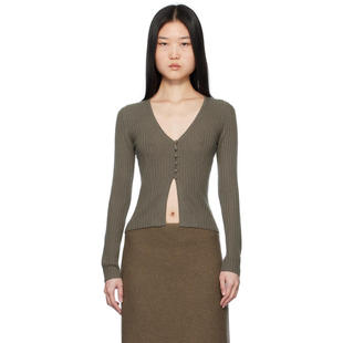 女士 Cami 开衫 New 灰色 Arch4