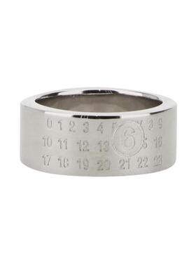 MM6 Maison Margiela 马吉拉MM6 女士 FW26 戒指 数字标识极简