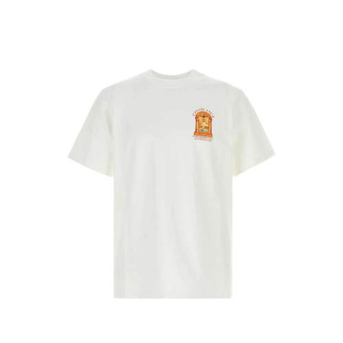 Casablanca 男士 FW26 T恤 Polos 亮白色