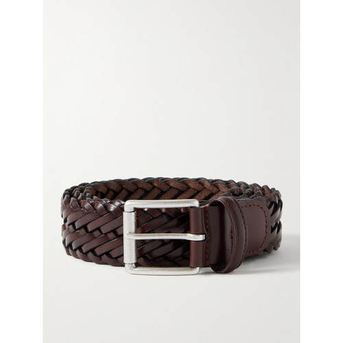 Anderson's 男士 腰带 3.5cm 编织皮带腰带