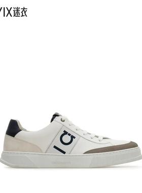 Salvatore Ferragamo菲拉格慕 男款ALASKA 皮质绒面革环扣运动鞋