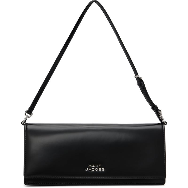 Marc Jacobs 女士 单肩包 黑色 The Glam Mirror 单肩包