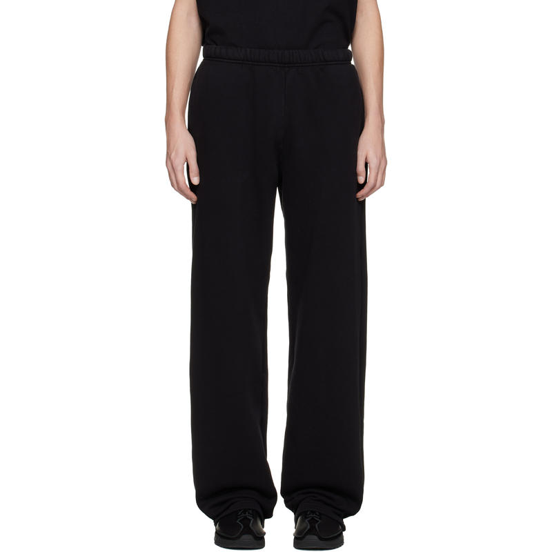 Les Tien 男士 运动长裤 黑色 Heavyweight Puddle 运动裤