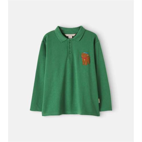 Konges Sløjd 中性（儿童） POLO衫 Spotty 棉混纺凸纹布童装