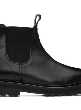 Studio Nicholson 男士 切尔西靴 黑色 Kick