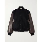 夹克 Studio SS26 男士 羊毛混纺皮革短 Nicholson