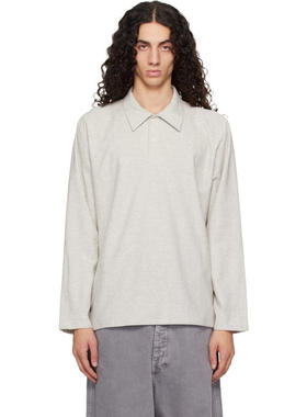 Lady White Co. 男士 POLO衫 灰色 Polo 衫