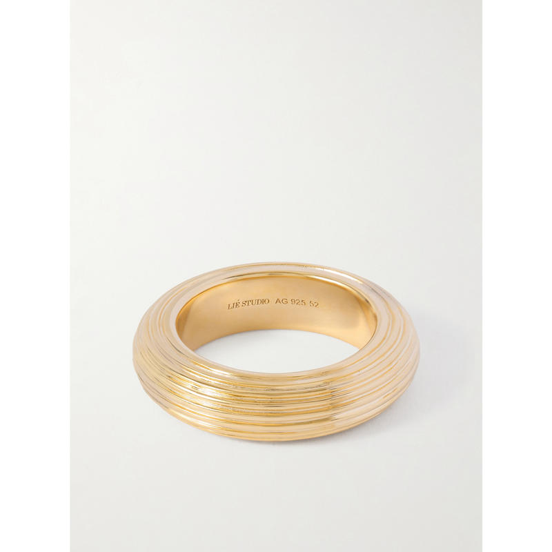 LIÉ STUDIO 女士 26春新品 戒指 The Amelia 镀金银色戒指