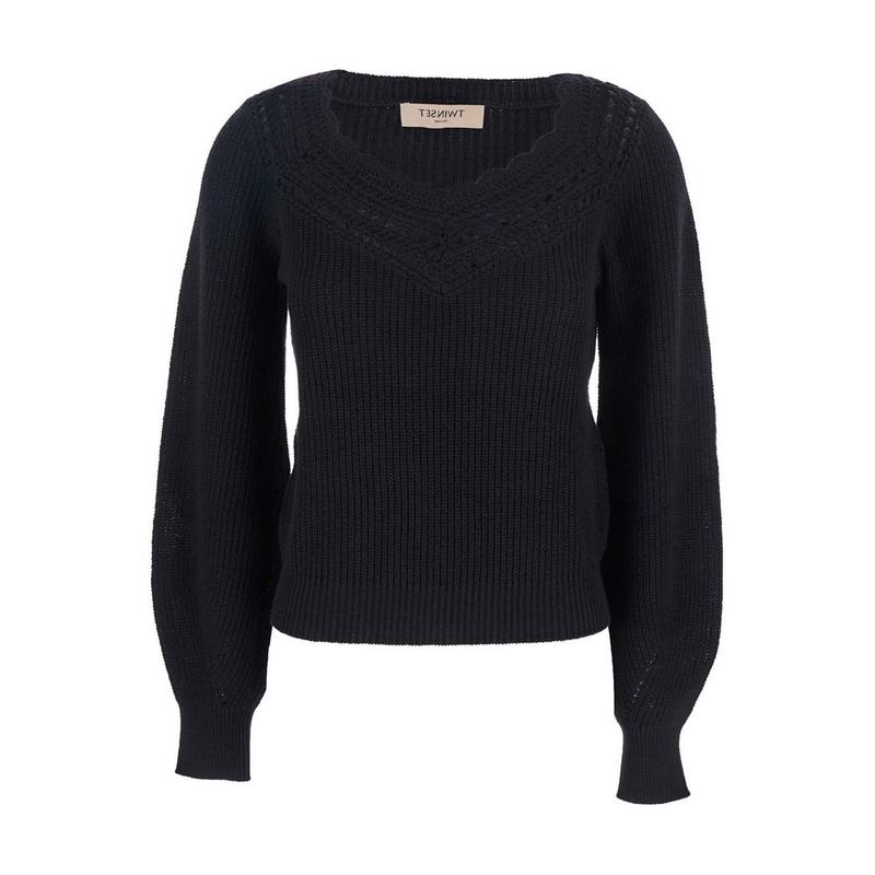 TWINSET 女士 FW25 毛衣 雙件長袖套頭衫