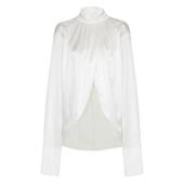 巴尔曼 DRAPPED 女士 衬衫 真丝 SS26 Balmain